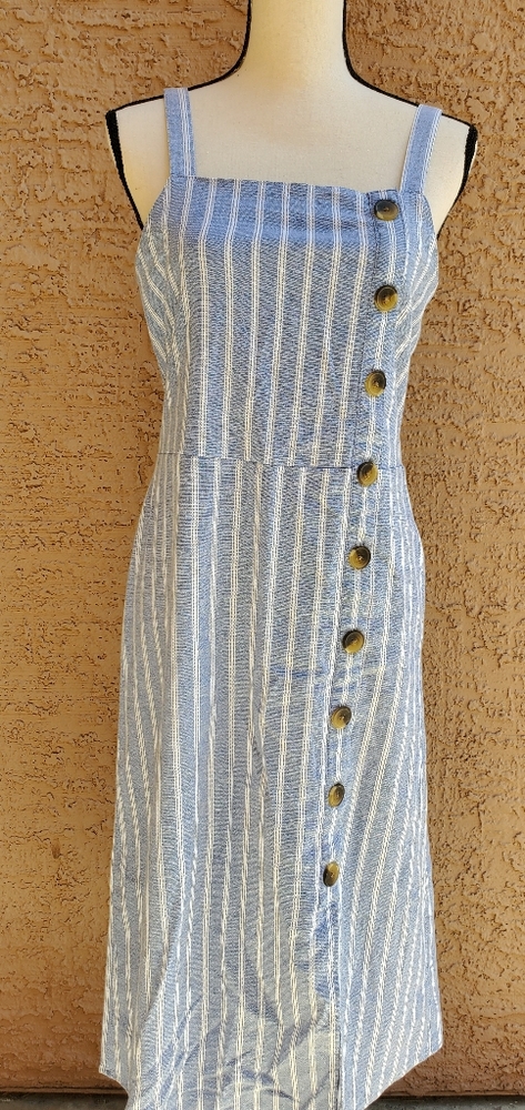 ♥️ 2/15 or 3/25 Dress Midi Stripes